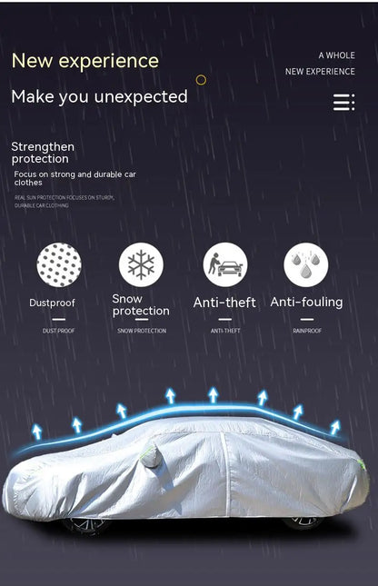 Pour chery arrizogx suv Protection extérieure bâches de voiture complètes couverture de neige parasol étanche à la poussière accessoires extérieurs de voiture