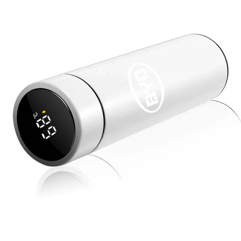 Nouvelle bouteille Thermos intelligente de voiture avec affichage de la température tasse à café pour BYD Atto 3 EV F3 E6 Dmi chanson F0 Qin Pro Yuan Plus Han Tang