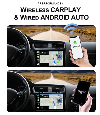 Android pour Ford Fiesta MK7 2009 - 2017 haute performance CPU tactile vidéo Bluetooth stéréo QLED écran Carplay vidéo DSP DVD