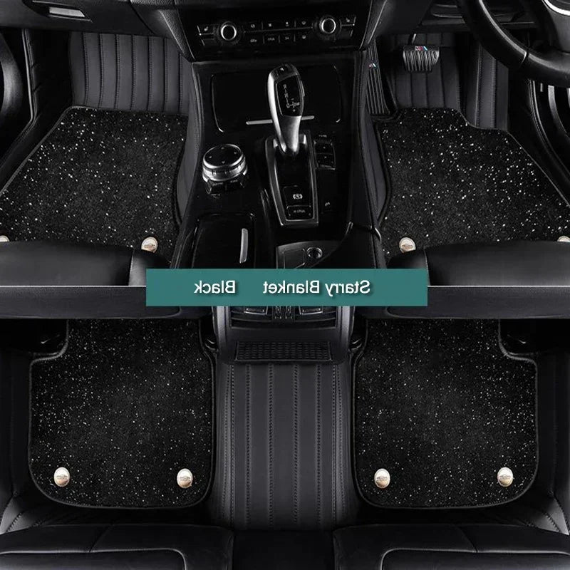 Pour VW Passat berline B5 B5.5 B6 B7 B8 B9 tapis Auto Double couche personnalisé tapis de sol de voiture Coche accessoires doublures de sol