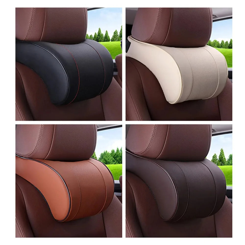 For Kia KN GT Rio Picanto Sportage Stinger Niro Telluride Sorento Car Headrest Neck Support Seat lumbar Cushion Soft Neck pillow