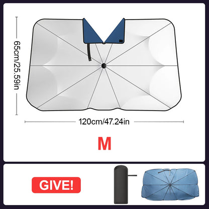 Pare-soleil de pare-brise de voiture avec rotation à 360 °, poignée pliable, pare-soleil de fenêtre avant, protection UV, accessoires de voiture, le plus récent
