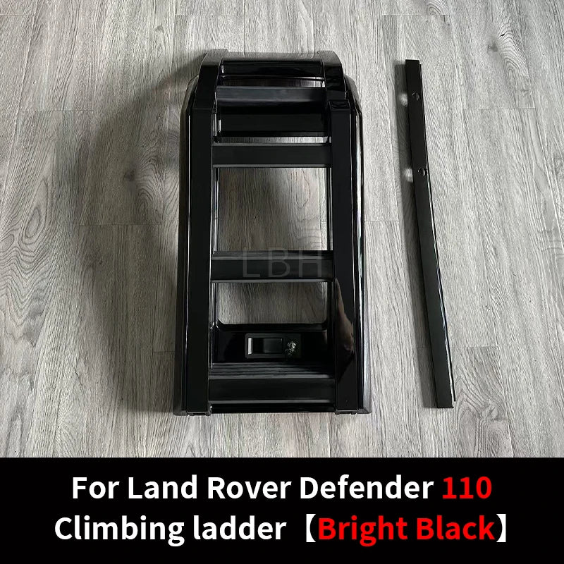 Échelle de hayon arrière de voiture, échelle d'escalade de toit adaptée pour Land Rover Defender 90 110 L663, échelle d'accès latéral, marchepied de toit de fenêtre latérale