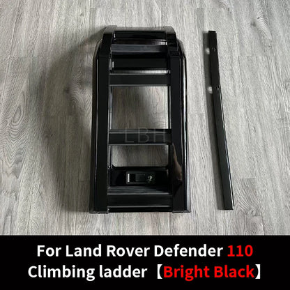 Échelle de hayon arrière de voiture, échelle d'escalade de toit adaptée pour Land Rover Defender 90 110 L663, échelle d'accès latéral, marchepied de toit de fenêtre latérale