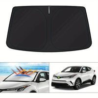Pare-soleil de pare-brise pour Toyota CHR 2018 – 2023 CH-R, couverture de fenêtre, pare-soleil pliable, blocs de protection solaire, rayons UV, garde votre refroidisseur de voiture