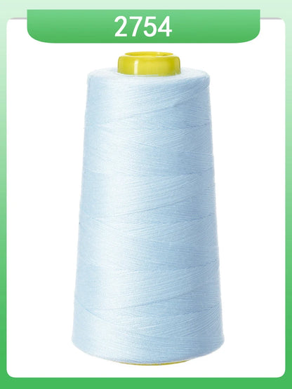 Fil à coudre ultra-fin 602-fil en polyester semblable à la soie à grande vitesse 60s/2 5000m, pour machine à broder et travaux d'aiguille délicats