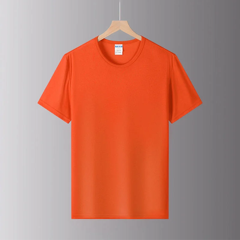 ELIKE T-shirt de sport respirant à séchage rapide Logo personnalisé Impression Broderie Design Société Groupe Marque 8 Couleurs Y-S-4xl Été