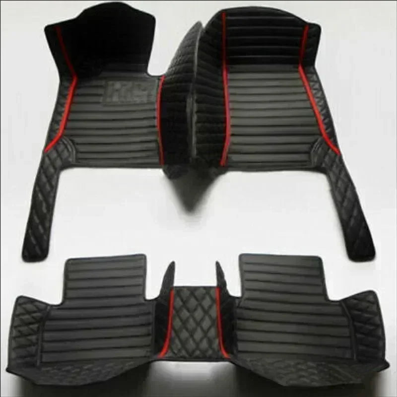 Tapis de sol de voiture personnalisés pour Xpeng G9 2022 – 2023, accessoires d'intérieur de mode pour tous temps, tapis en cuir automobile, coussin de coffre