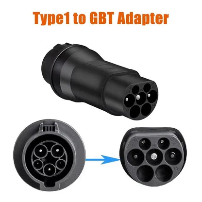 Nouveau connecteur de charge de véhicule électrique Type 2 à Type 1 J1772 EV adaptateur Type 2 à GBT EVSE chargeur Type1 à GBT EV adaptateur