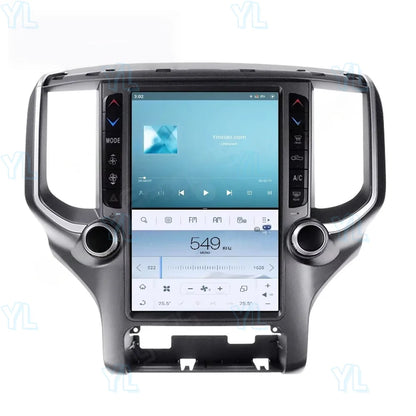 Y Android 13 autoradio pour Dodge RAM 1500 2500 3500 2019 - 2022 Carplay multimédia Auto stéréo écran tactile GPS groupe numérique