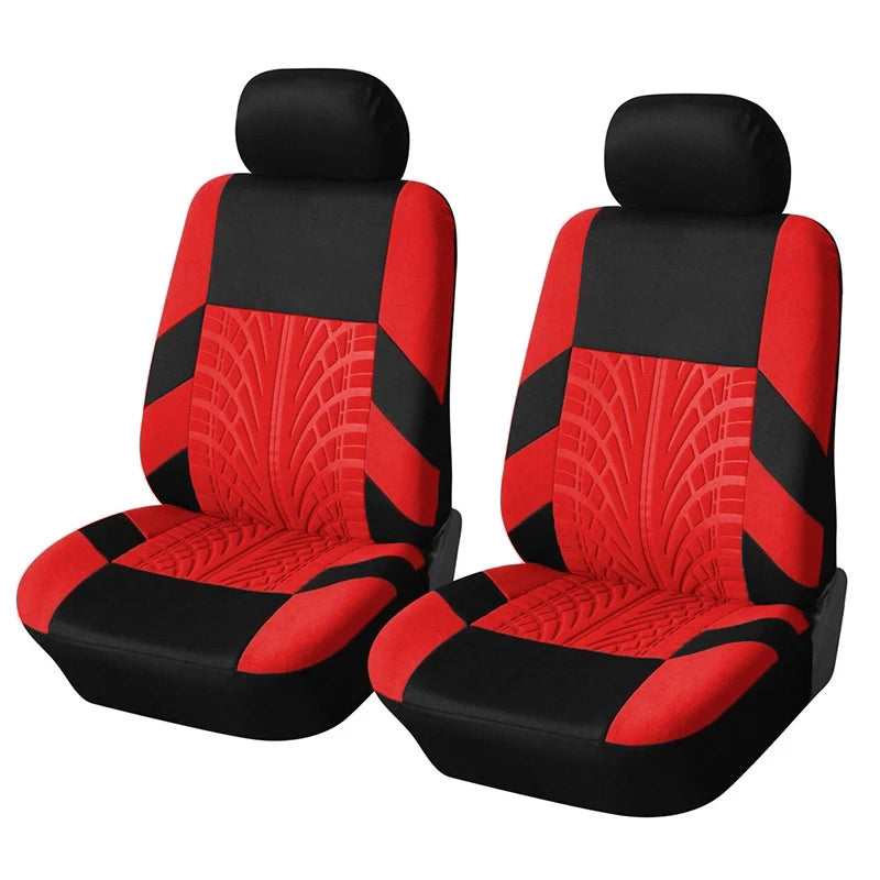 Ensemble de housses de siège de voiture universelles, 2/5 pièces, adaptées à la plupart des housses de voiture avec détails de pneus, adaptées aux housses de siège indépendantes, protection des sièges