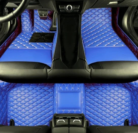 Tapis de sol de voiture personnalisés adaptés à la BMW X5 5 sièges véhicule électrique 2017-2019 tapis de pied en cuir automatique tapis