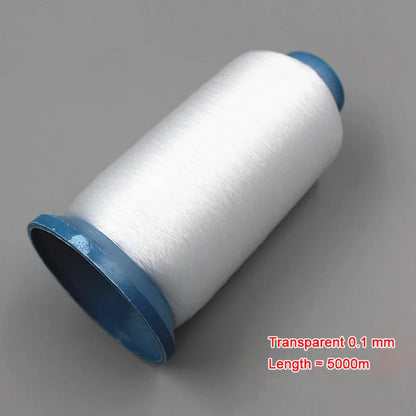 Fil de Nylon Invisible pour Machine à coudre, 4500 mètres, pour couture à la main, accessoire de couture
