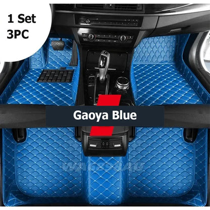 Tapis de sol de voiture personnalisé pour Xpeng P7 2020 – 2024, tapis de sol de voiture en cuir résistant à l'usure de haute qualité