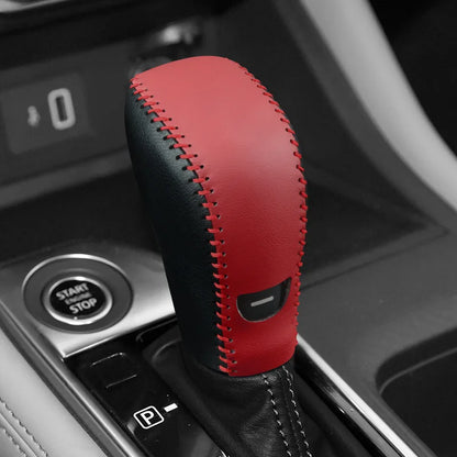 Convient pour NissanMagniteNew Sunshine pommeau de levier de vitesse couvercle levier de vitesse étui de protection poignée housse en cuir manette de vitesse manette de vitesse