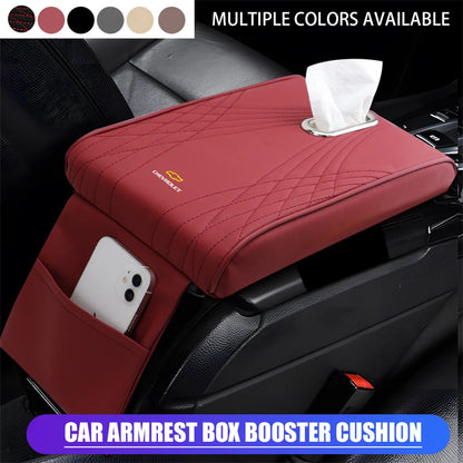 Tapis de coussin d'accoudoir de voiture, support de boîte à mouchoirs, housse de Console centrale pour Chevrolet Cruze Colorado Spark Captiva Malibu Trax Aveo