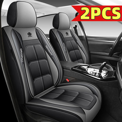 1pcs All inclusive seat cover full leather car seat cushion single seat driver and passenger seat cover all season universal pad