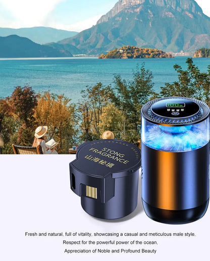 Désodorisant aromatique pour voiture, diffuseur de véhicule créatif, lumière ambiante, brume de nuage, parfum, arôme de voiture électrique, bon odeur, cadeau pour la maison
