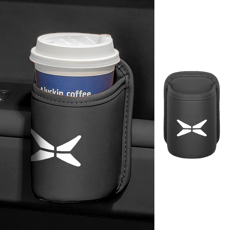 Boîte porte-gobelet de porte de voiture, boîte de rangement de tasse d'eau pour siège arrière de voiture, pour Xpeng P7 G3 G3i G9 P5 X2 N5 F30 H93 Beta 2019 2020 2021