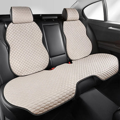 Housse de siège de voiture universelle quatre saisons, coussin de siège confortable et respirant en soie glacée pour sièges de voiture, Protection Stable