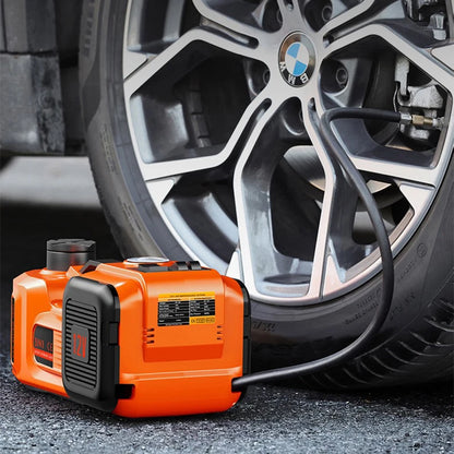 Cric hydraulique électrique 12V, clé électrique et pompe à air, jeu de cric pour voiture et SUV (5T) outils de réparation automobile