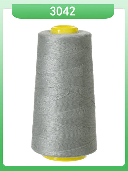 Fil à coudre ultra-fin 602-fil en polyester semblable à la soie à grande vitesse 60s/2 5000m, pour machine à broder et travaux d'aiguille délicats