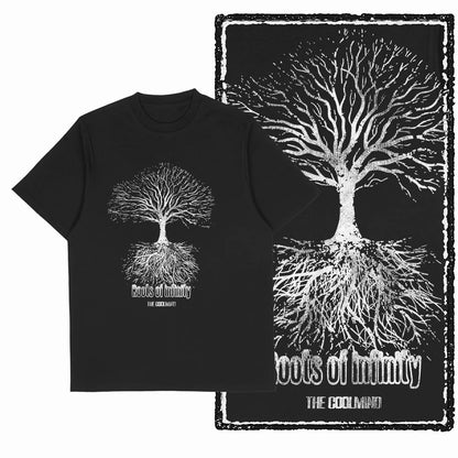 Coolmind MAX yggdrasil printed Exclusive graphic men T shirt 100% cotton big size streetwear men tshirt cool t-shirt tee shirts