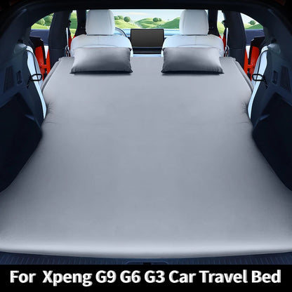 Matelas Gonflable en Tissu Suédé Spécial, Doublure Cargo, Lit de Voyage pour Voiture, Camping en Plein Air, Xpeng G9 G6 G3