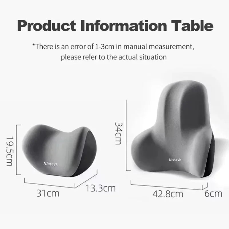 For Kia KN GT Rio Picanto Sportage Stinger Niro Telluride Sorento Car Headrest Neck Support Seat lumbar Cushion Soft Neck pillow