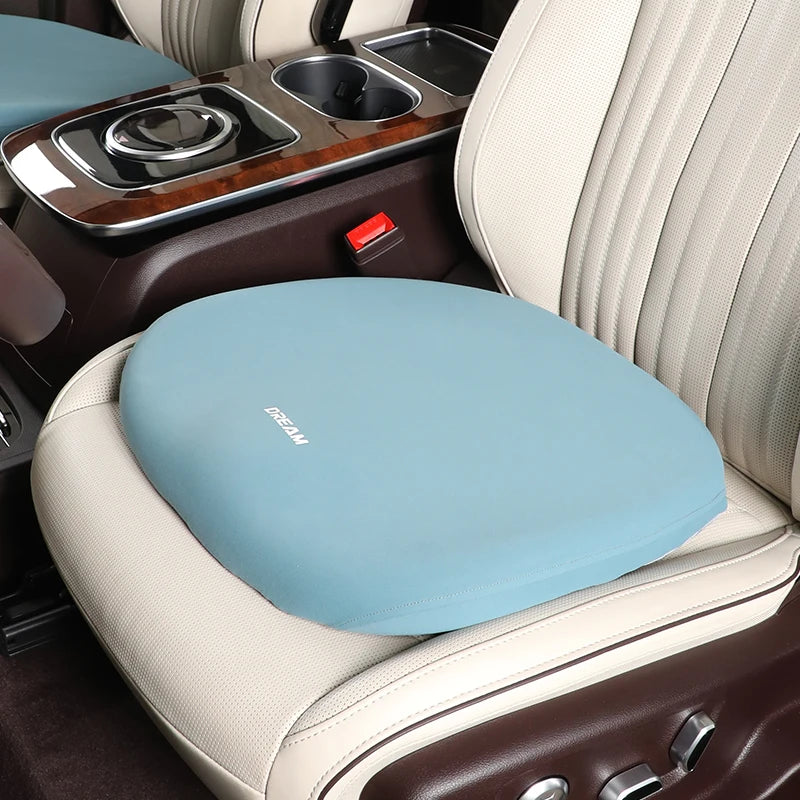 Appui-tête en cuir pour voiture, Support lombaire en mousse à mémoire de forme, oreiller de cou, coussin de dos, Support de taille, accessoires d'intérieur de voiture
