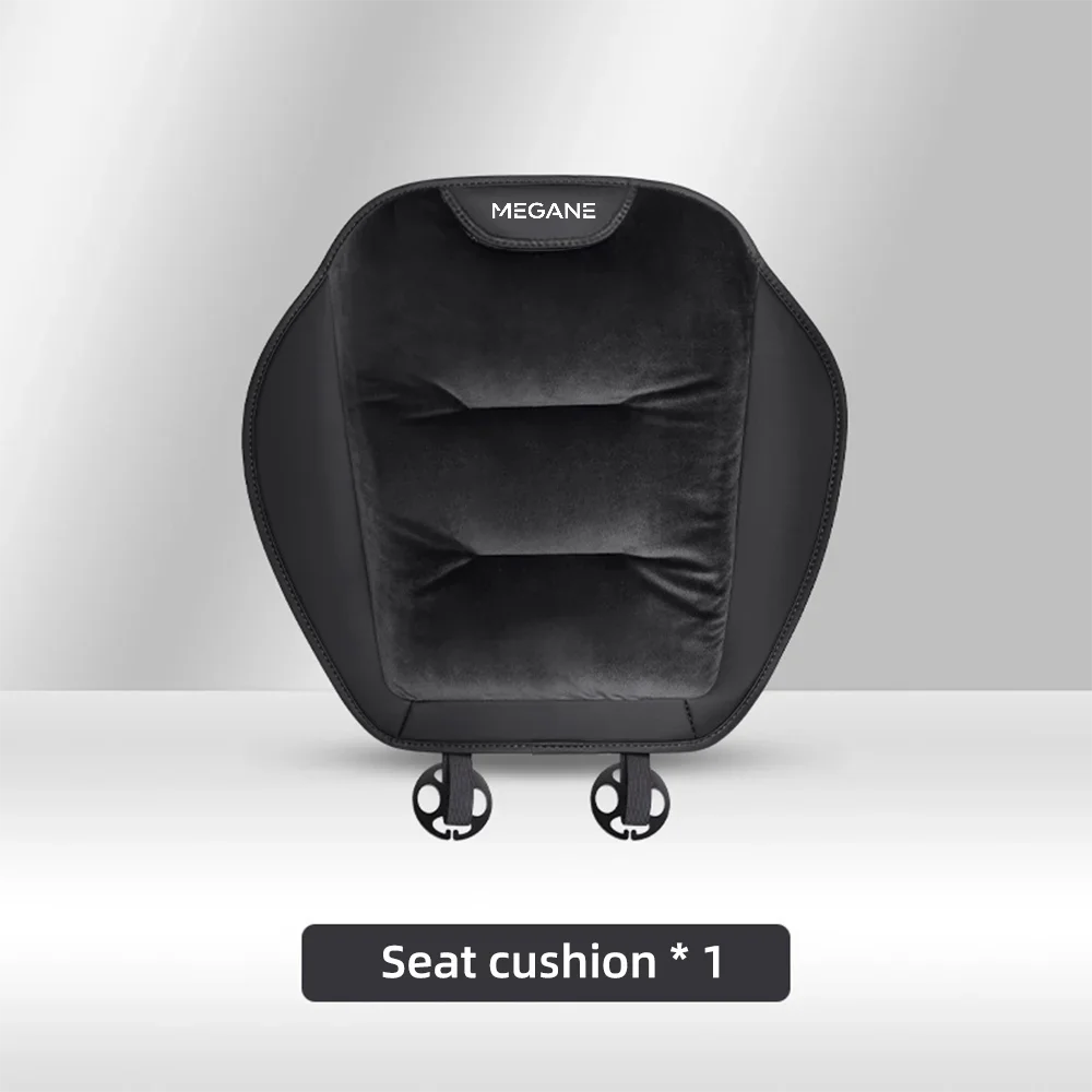 Housse de siège de voiture en flanelle, pour Renault Megane 1 2 3 Rs 4 MK1 MK2 MK3 MK4, accessoires chauds d'hiver en peluche pour coussin de siège avant/arrière de voiture