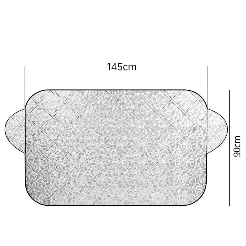 Couverture universelle de pare-brise avant de voiture, couverture de pare-soleil d'automobile, protection contre le gel de glace d'hiver, couverture extérieure Amagi