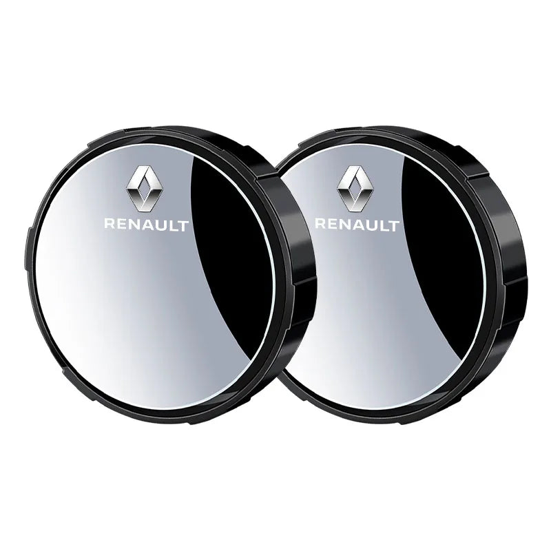 Rétroviseur auxiliaire réglable à 360 degrés pour voiture, 2 pièces, pour Renault Koleos Clio Laguna 2 Megane 2 3 Duster Logan