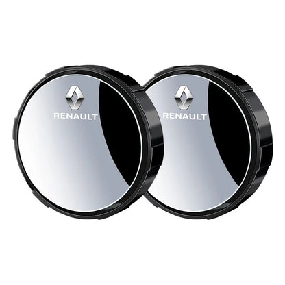 Rétroviseur auxiliaire réglable à 360 degrés pour voiture, 2 pièces, pour Renault Koleos Clio Laguna 2 Megane 2 3 Duster Logan