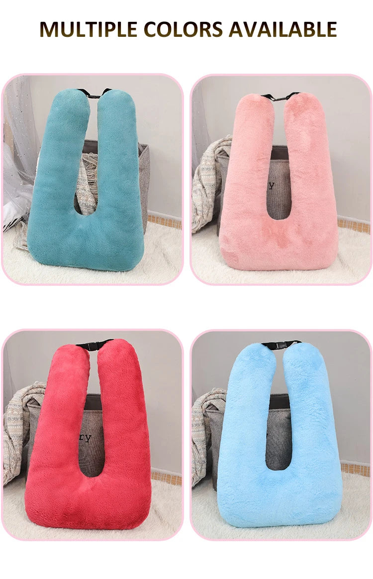 Oreiller de voiture ceintures de sécurité oreillers couverture voiture enfants voyage oreillers de couchage ceinture de sécurité automatique coussin en peluche épaulière Animal mignon