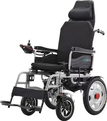 Fauteuil roulant électrique pliable pour handicapés, léger, Portable, haute résistance, puissance en acier, prix d'usine, pour adultes