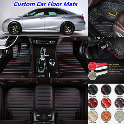 Pour Lynk & Co Z10 Z20 900 tapis de sol de voiture personnalisés tapis Auto en cuir PU imperméable pied Coche accessoire revêtement de sol