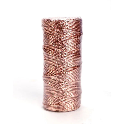 Rouleau de cordons métalliques or argent, 100 m/rouleau, ficelle antidérapante, fil de sangle, sacs cadeaux, vêtements, chaussures, ruban, accessoires de couture, bricolage