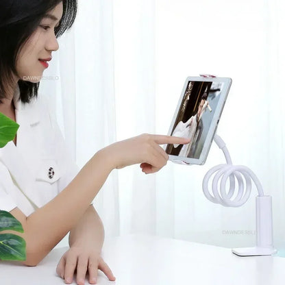 Support de téléphone 128cm, support paresseux, appui-tête, lit 360, bras longs flexibles, support à pince pour IPhone Samsung et appareil 3.5 ~ 6.7 pouces