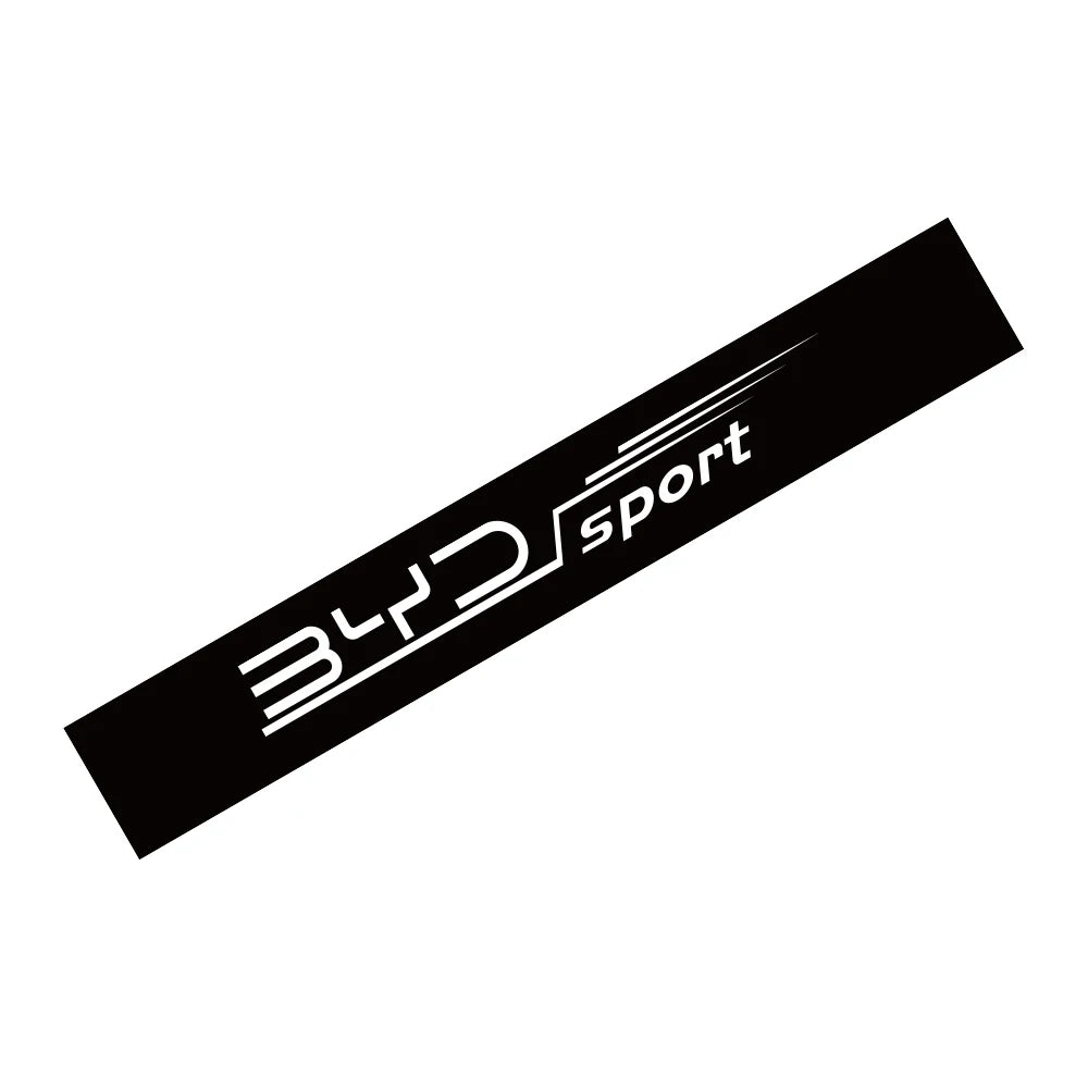 Autocollant en vinyle pour pare-brise de voiture, décalcomanie de décoration, accessoires de réglage automatique pour BYD F3 E6 Yuan Plus Atto F0 G3 I3 Ea1 Song Max Tang Dmi