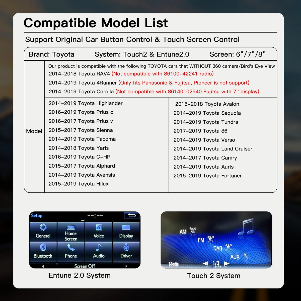 2026 nouveau module Carplay Android Auto sans fil pour TOYOTA CHR Corolla Camry Auris prius RAV4 Avensis Highlander décodeur de jeu de voiture