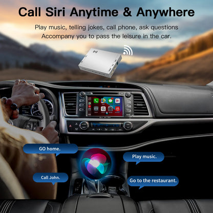2026 nouveau module Carplay Android Auto sans fil pour TOYOTA CHR Corolla Camry Auris prius RAV4 Avensis Highlander décodeur de jeu de voiture