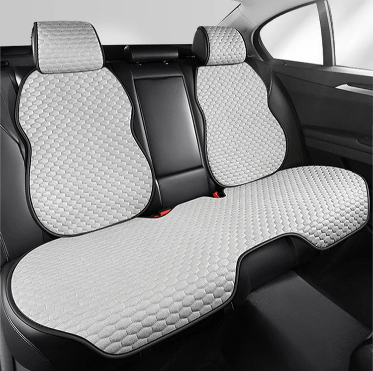 Housse de siège de voiture universelle quatre saisons, coussin de siège confortable et respirant en soie glacée pour sièges de voiture, Protection Stable