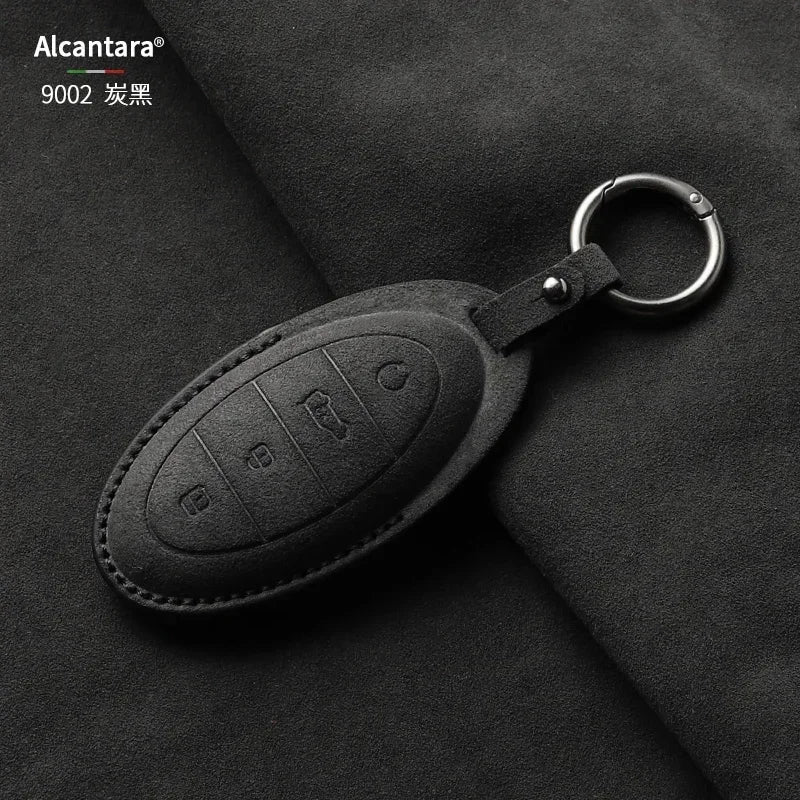 Nouveau pour regarder en U8 porte-clés U9 coque en daim importée BYD 2023 Deluxe coque complète