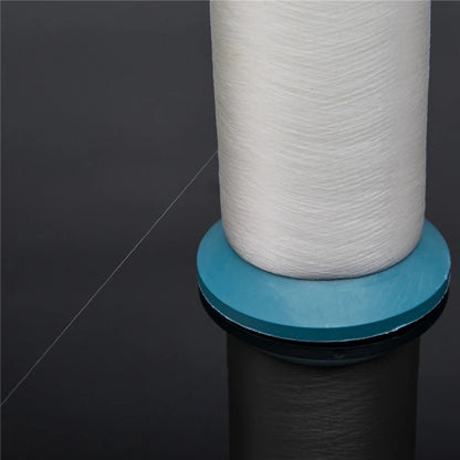1 rouleau de fil à coudre transparent à haute élasticité, 4500m, 0.12mm, en Nylon, pour Patch, perles à la main, point de croix, décor de vêtements