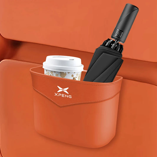 Boîte de rangement ABS pour voiture Xpeng G9 G6 G3 P7 P5 X9, poubelle de voiture, boîte de rangement multifonctionnelle, moulage intégré