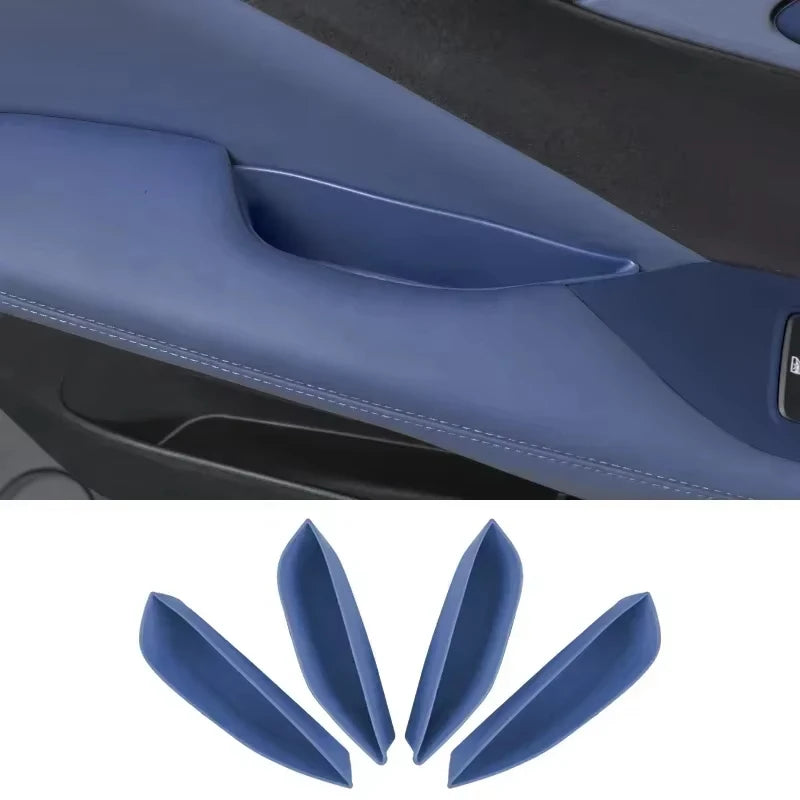 Boîte de rangement multifonctionnelle et Durable pour porte intérieure avant et arrière de voiture, 4 pièces, Protection de mouette BYD, accessoires de rangement étanches