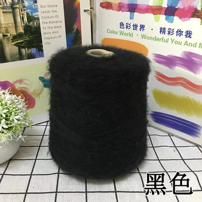 1 régiment de 500 grammes de laine Mohair ultra douce près du corps sans collant, foulards tricotés à la main, fil de pull