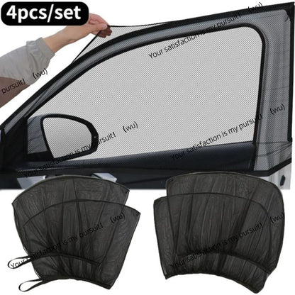 Pare-soleil universel pour voiture, Protection UV, Anti-moustique, rideau latéral occultant pour SUV, berline, Van, camion, accessoires