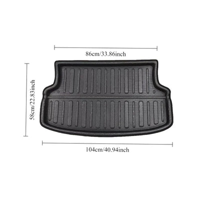 Tapis de coffre arrière de voiture BYD Dolphin Surf, doublure de chargement sur mesure, plateau de sol de botte, accessoires de voiture 3D EVA